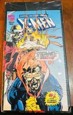 1993 X-Men Creators Choice #1 Night Of The Sentinels VHS Sealed Pizza Hut Promo